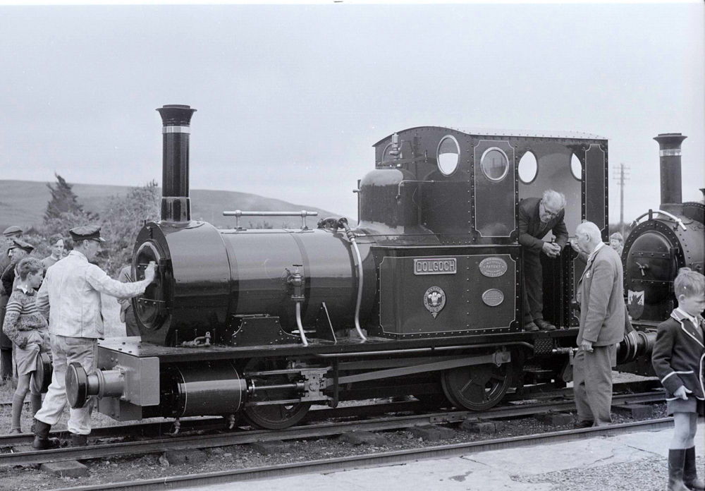 Dolgoch at Wharf on its return to Towyn
