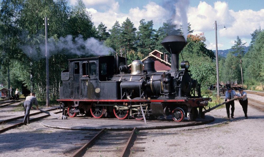 Turning No 5 at Byglansfjord