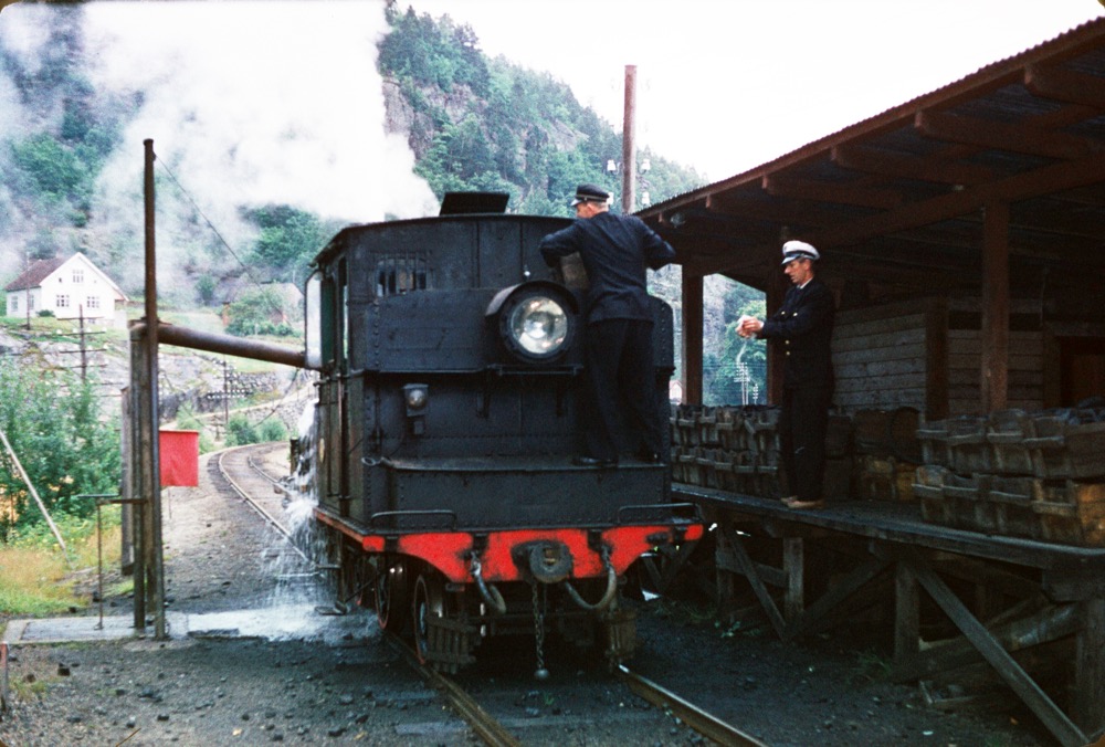 Coaling up.