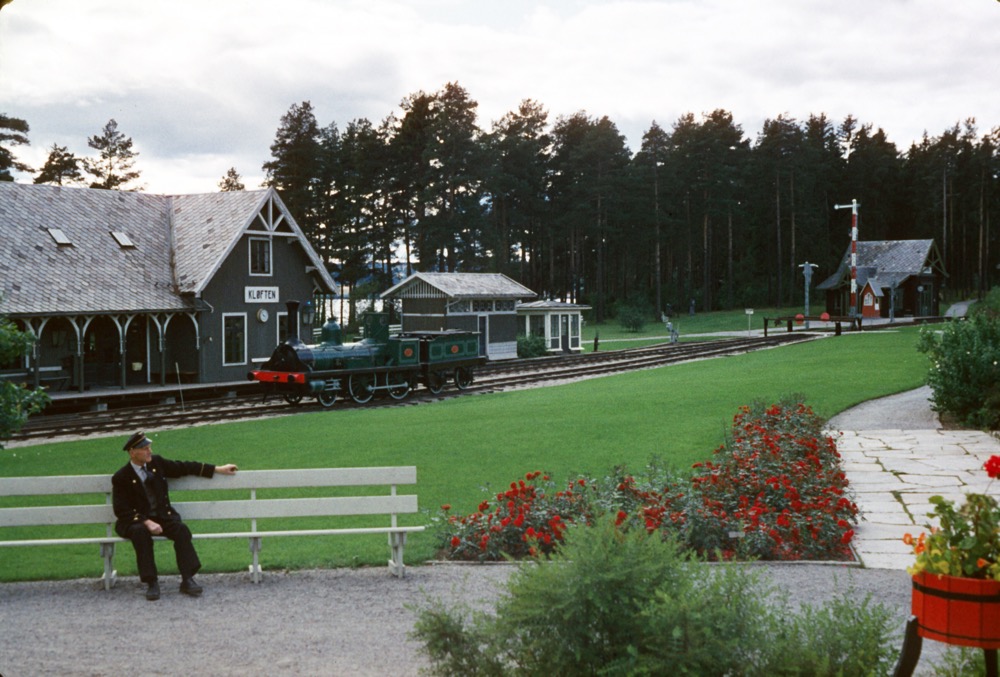 Kl&oslash;ften Station at Hamer Museum