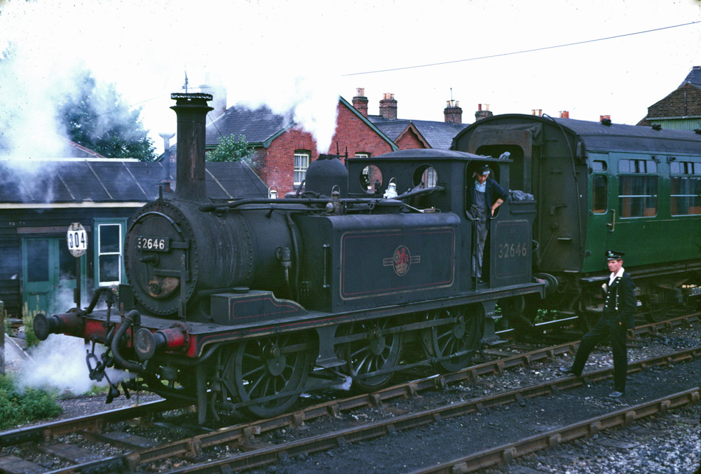 Terrier 32646 (Newington) at Havant 1963