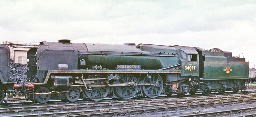 Holsworthy 34097 just outshopped at Eastleigh