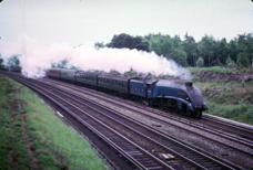 Sir Nigel on the up slow west of Woking